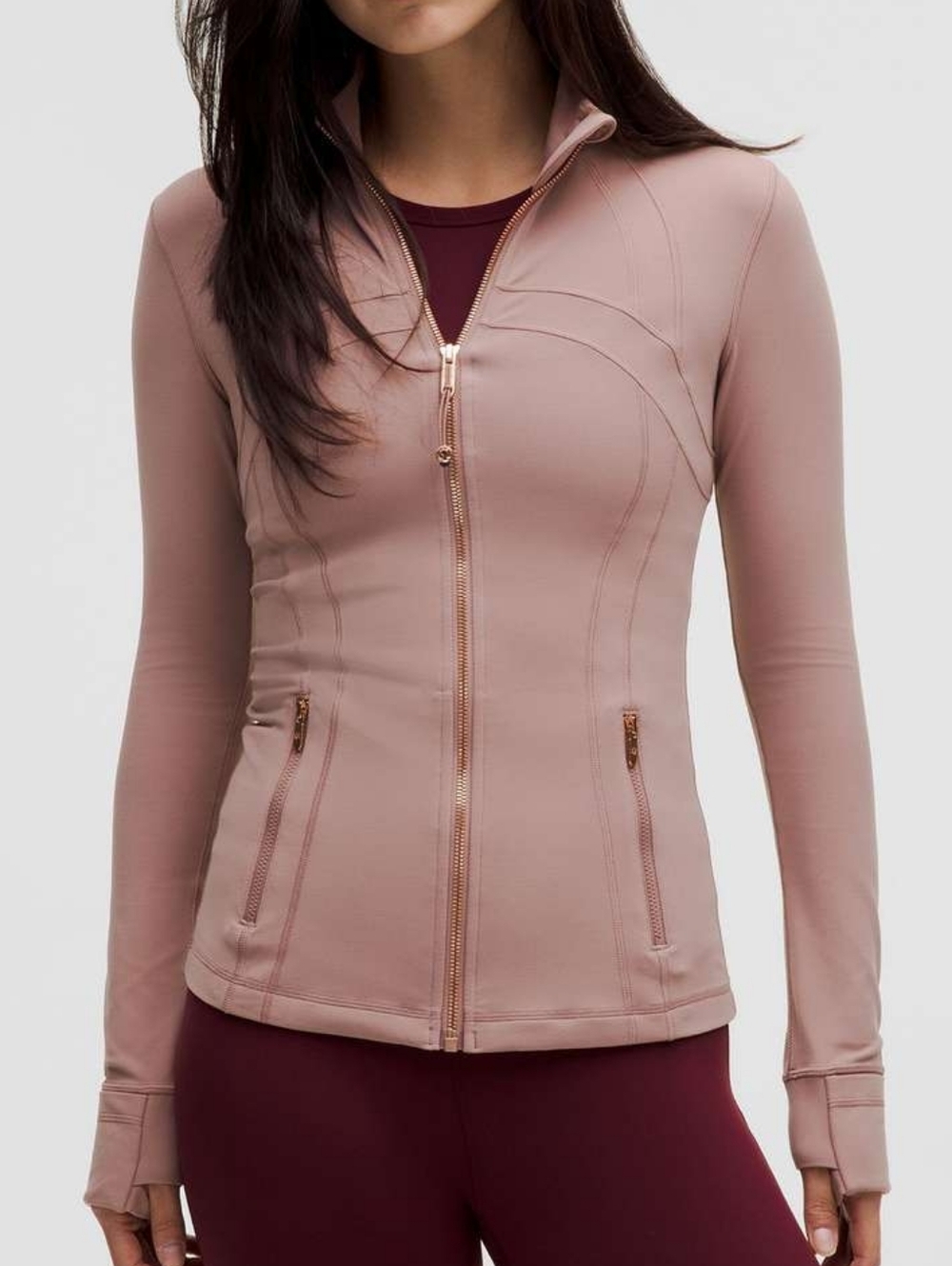 NWT Lululemon Define Jacket Nulu Twilight Rose/Rose Gold 6